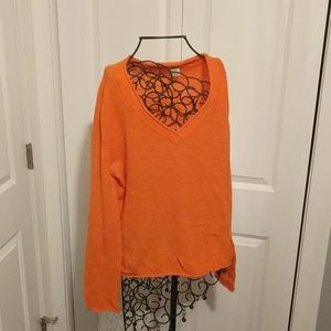 Orange sweater